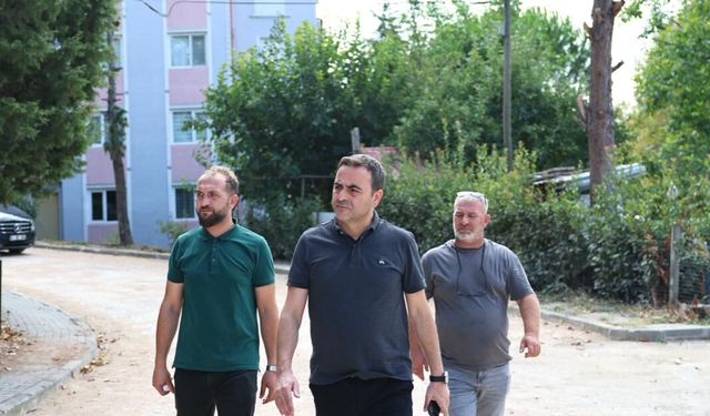 Başiskele’de Altyapı ve Üstyapı Çalışmaları Sürüyor