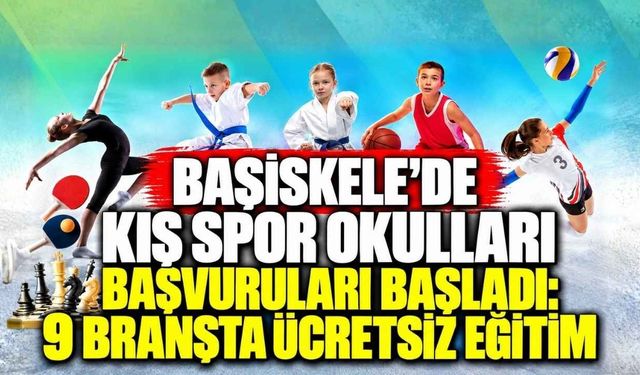 Başiskele’de Kış Spor Okulları Başvuruları Başladı: 9 Branşta Ücretsiz Eğitim