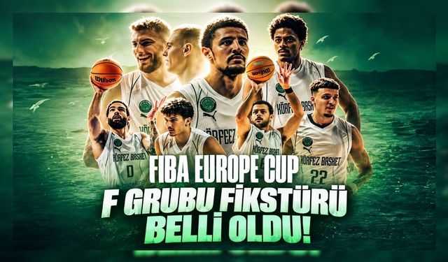 Biotekno Körfez Basket'in FIBA Europe Cup F Grubu Fikstürü Belli Oldu! İşte Maç Takvimi