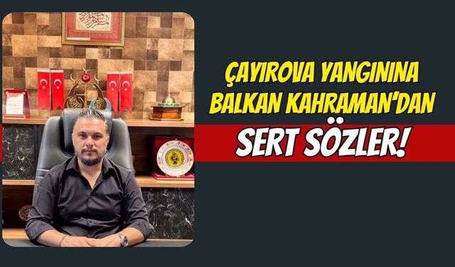 Çayırova UçakPark Yangını Siyaset'in Gündeminde!