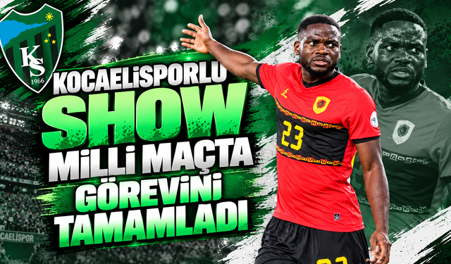 Kocaelisporlu Show milli görevini tamamladı