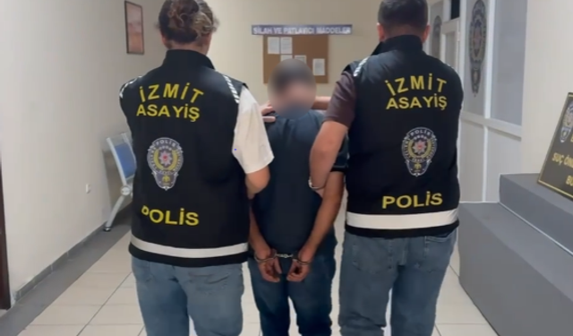 İzmit’te Polisten Kaçamayan Firari Hükümlü Tutuklandı