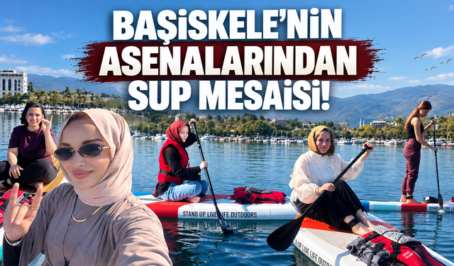 Başiskele’nin Asenalarından SUP Mesaisi