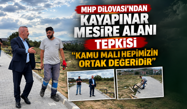 MHP Dilovası'ndan Kayapınar Mesire Alanı Tepkisi: "Kamu Malı Hepimizin Ortak Değeridir"