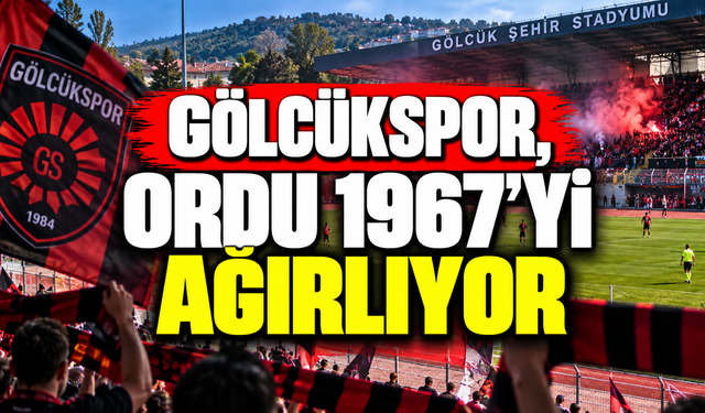 Gölcükspor 3 puan için sahaya çıkıyor! Rakip Ordu 1967