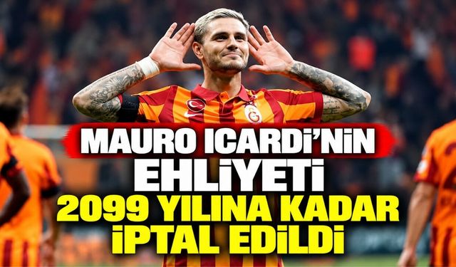 Mauro Icardi’nin Ehliyeti 2099 Yılına Kadar İptal Edildi