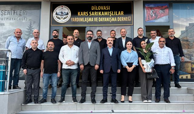 MHP Dilovası’ndan Sarıkamışlılar Derneği’ne ziyaret