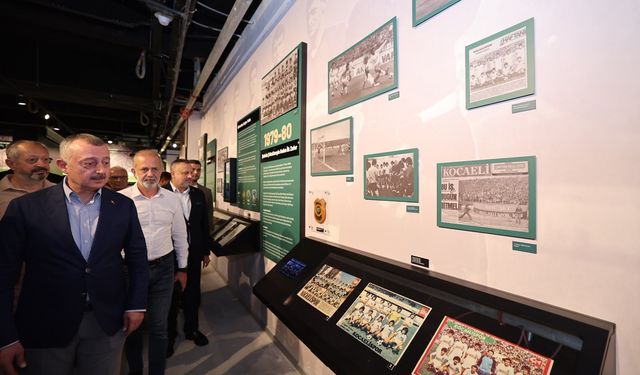 Kocaelispor Müzesi Yarın Turka Kocaeli Stadyumu’nda Kapılarını Açıyor