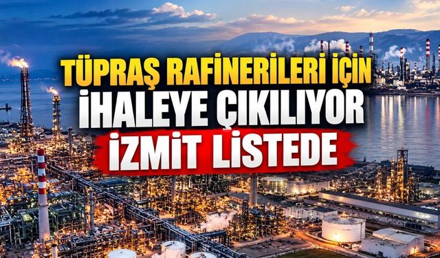 Tüpraş Rafinerileri İçin İhaleye Çıkılıyor: İzmit Listede