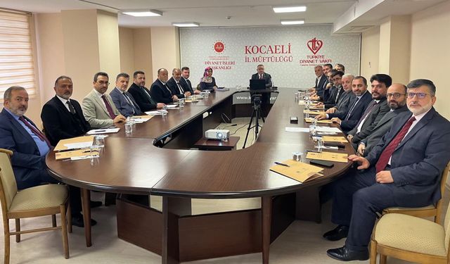 Kocaeli Müftülüğü Yol Haritasını Açıkladı