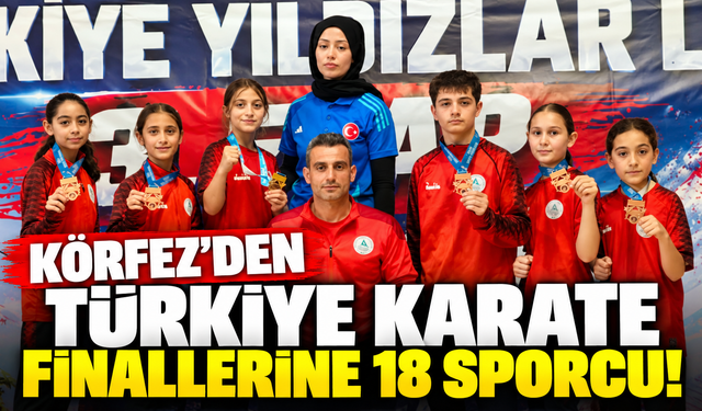 Körfezli karatecilerden 14 madalya! 18 sporcu Türkiye Finallerine katılacak