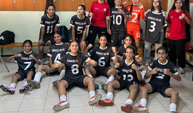 Körfez'in U15 Kızları Sahadan 4-0'lık Galibiyetle Ayrıldı