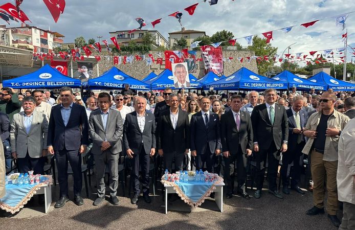 Özgür Özel Derince’de Çenesuyu Tesislerinin Açılışını Gerçekleştirdi