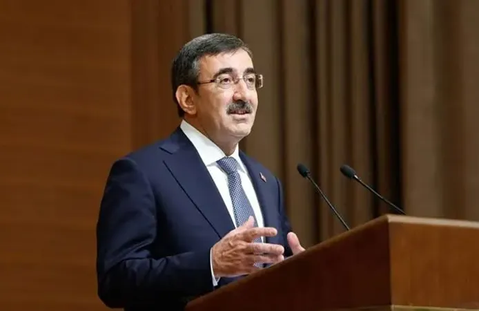 Cumhurbaşkanı Yardımcısı Cevdet Yılmaz Kocaeli'ye Geldi: TEKNOFEST Mavi Vatan Kapanış Programına Katıldı