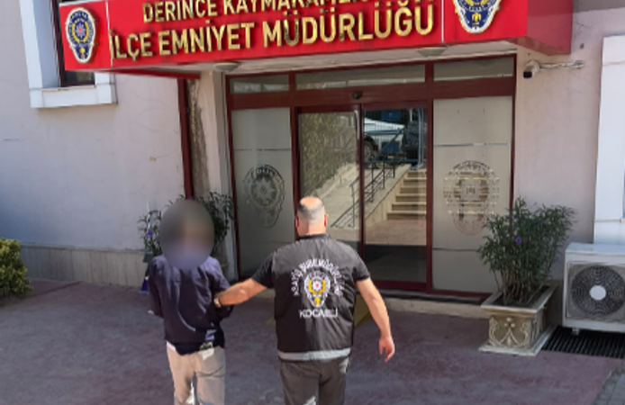 Derince'de 16 Yıl Cezası Bulunan Hükümlü Yakalandı