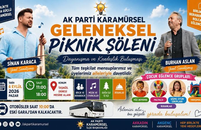 AK Parti Karamürsel'de Piknik Şöleni
