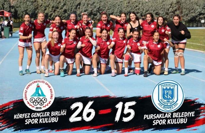 Körfez Gençlerbirliği Kadın Ragbi Takımı Yarı Finalde