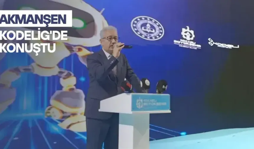 Akmanşen KODELİG'de Konuştu
