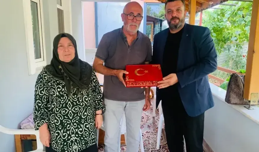 Kandıra’da şehit ve gazi ailelerine ziyaret