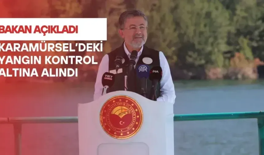 Kocaeli Karamürsel’deki orman yangını kontrol altına alındı
