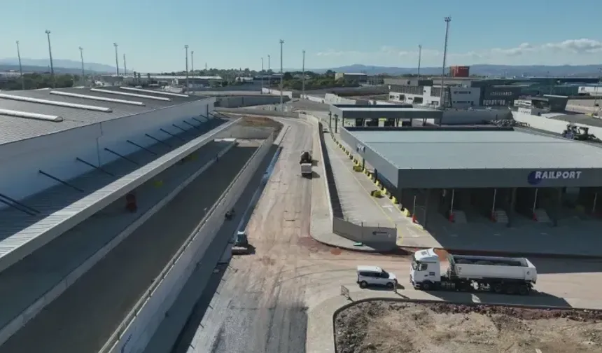 Kartepe Railport’a Ulaşım İçin Yeni Çevre Yolu Yapılıyor