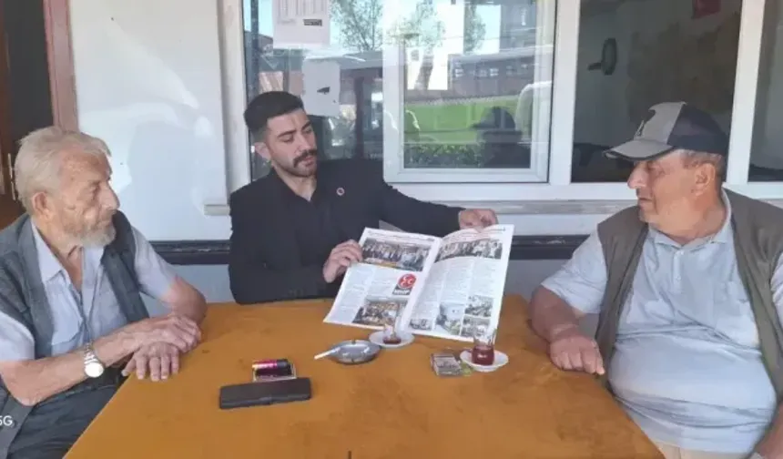 MHP Dilovası köylere ziyarette bulundu