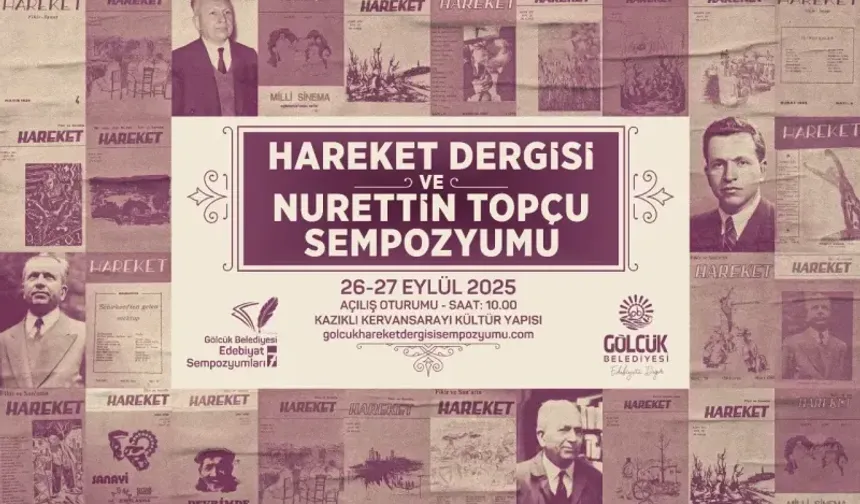 Gölcük Belediyesi'nden “Hareket Dergisi ve Nurettin Topçu Sempozyumu”