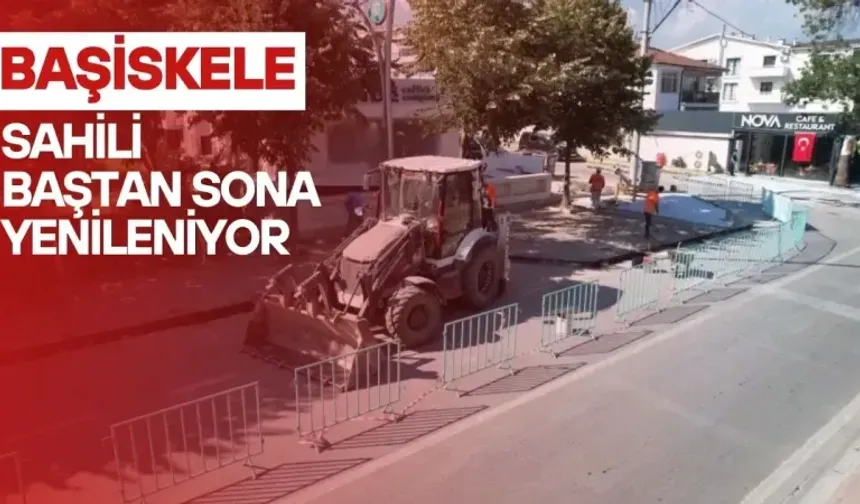 Başiskele sahilinde büyük dönüşüm başladı