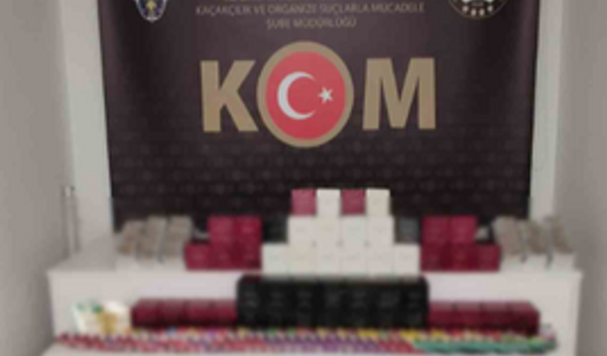 Gölcük’te kaçak sigara ve tütün operasyonu: 2 gözaltı