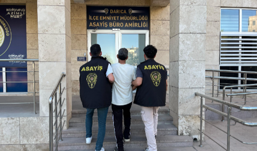 Uyuşturucu ticareti ve firar suçlarından aranan şahıs Darıca’da yakalandı