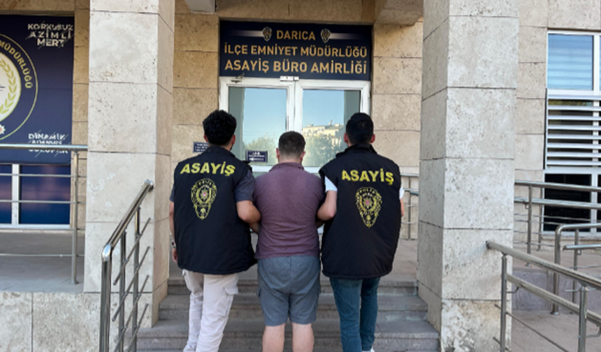 Tehdit ve hakaret olayına karışan genç Darıca’da yakalandı