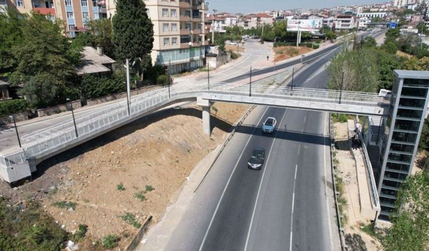 Gebze Eskihisar üst geçidinde bakım uyarısı