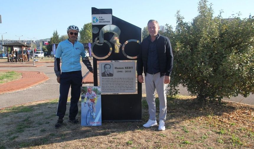 Şampiyon Bisikletçi Hasan Sert vefatının 15. yılında İzmit’te anıldı
