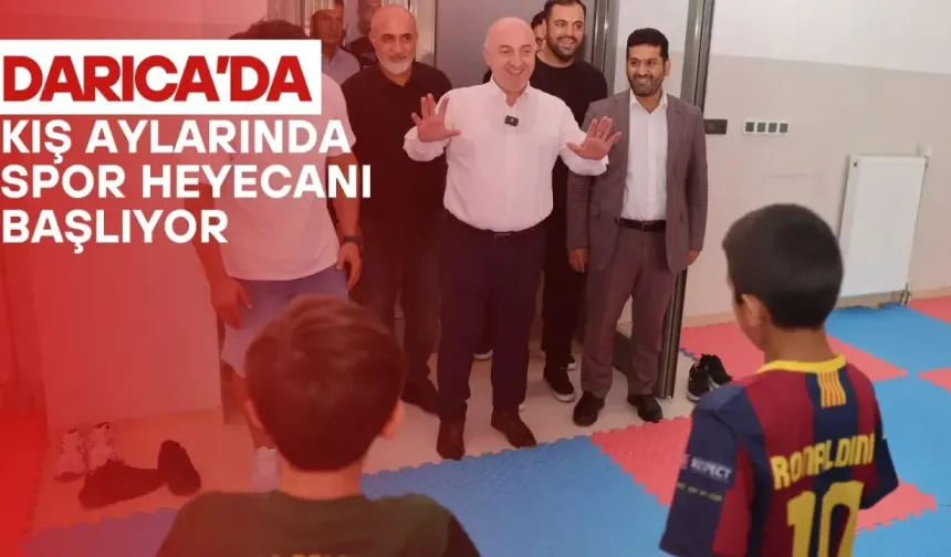 Darıca'da kış sporları başlıyor