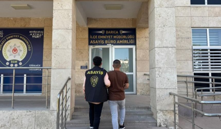 Darıca polisi faile ulaştı