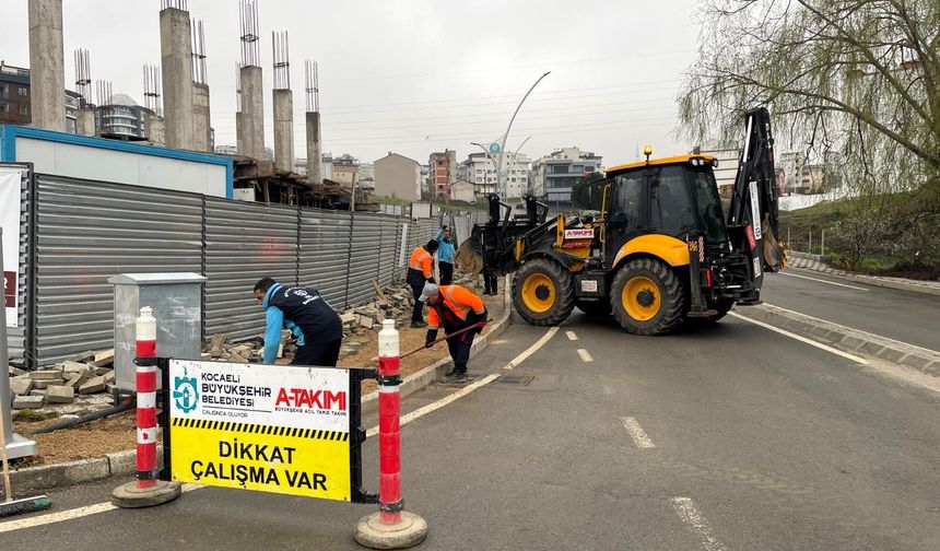 Kocaeli Büyükşehir’den Yaya Ulaşımına Güvenli Dokunuş