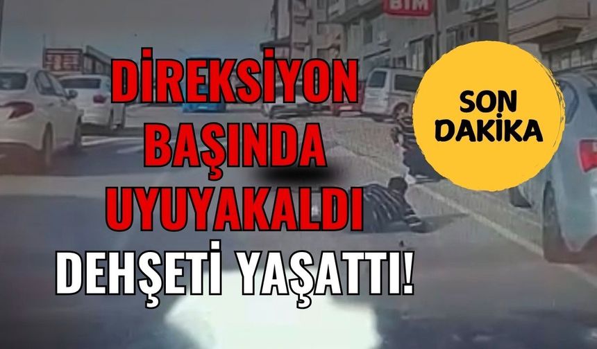 Çayırova'da Korkutan Kaza! Direksiyon Başında Uyuyakaldı, Yayaları Ezdi