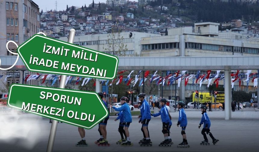 İzmit Milli İrade Meydanı Sporun Merkezi Oldu: Kağıtsporlu Patenciler Kalpte Yetişiyor!