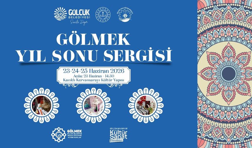 Gölcüklü Kursiyerlerin Gurur Günü: Binlerce El Emeği Eser Kervansaray’da Görücüye Çıkıyor
