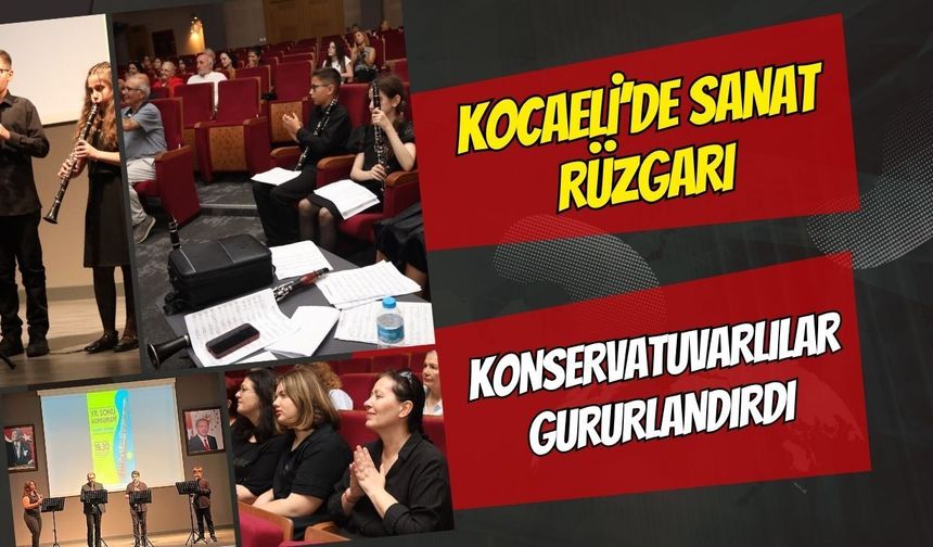 Kocaeli’de Sanat Rüzgarı: Konservatuvarlıların Klarnet Performansı Gururlandırdı!