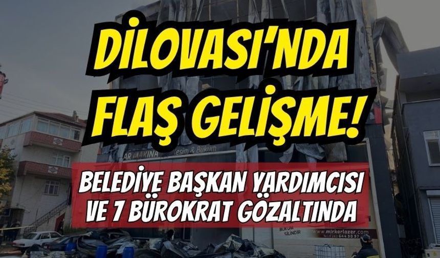 DİLOVASI’NDAKİ RAVİVE KOZMETİK FACİASINDA DEV OPERASYON: BELEDİYE BAŞKAN YARDIMCISI VE 7 BÜROKRAT GÖZALTINDA!