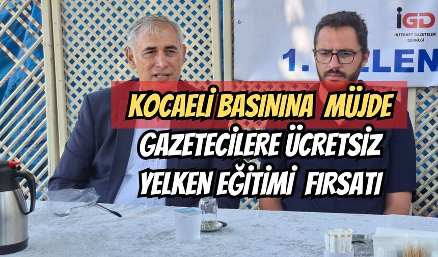 Kocaeli Basınına Büyük Müjde: Gazetecilere Ücretsiz Yelken Eğitimi ve Ehliyet Fırsatı!