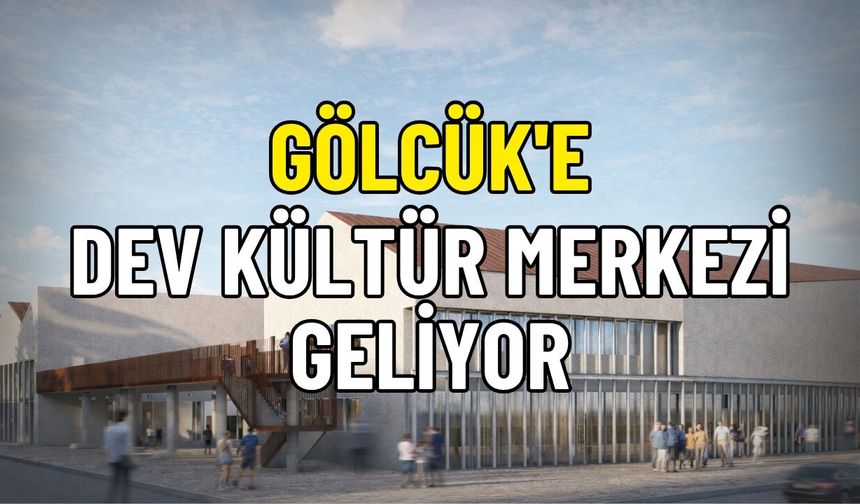 Gölcük'e Dev Kültür Merkezi Geliyor