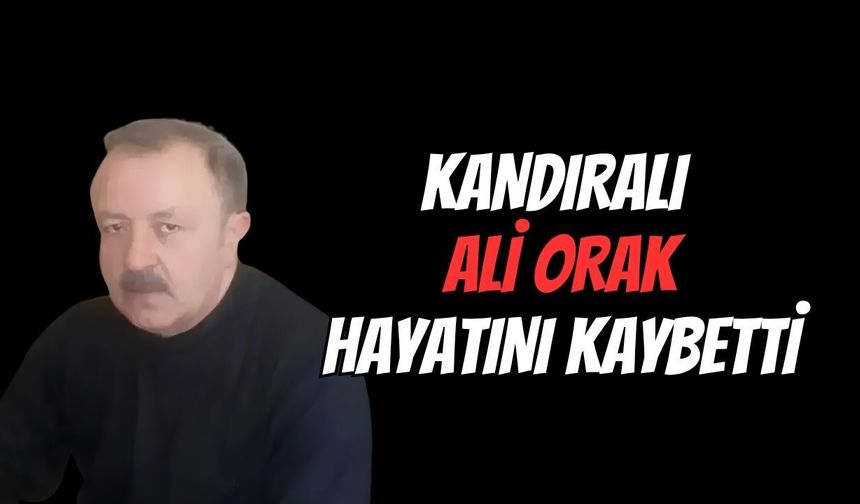 Tarım İl Müdürlüğü Camiası Yasta: Geçtiğimiz Yıl Emekli Olan Kandıralı Ali Orak, Kalbine Yenik Düştü!