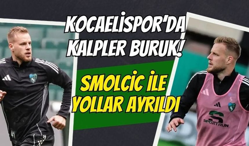 Son Dakika: Kocaelispor'da Şok Ayrılık, Smolcic İmzayı Çorum FK İle Attı!