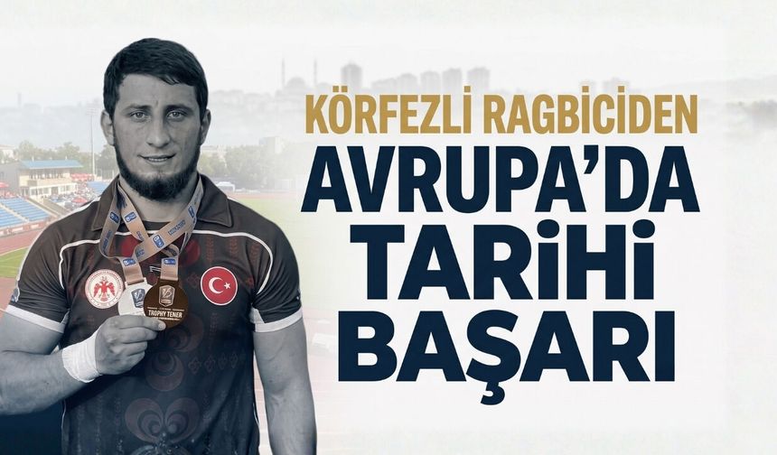 Körfezli Ragbiciden Avrupa'da Tarihi Başarı