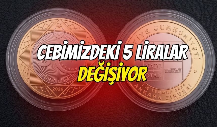 Sınırlı Sayıda Üretilecek Hatıra Parası Piyasaya Çıkıyor: NATO Zirvesi İçin 500 Bin Adet Özel 5 TL Basılacak