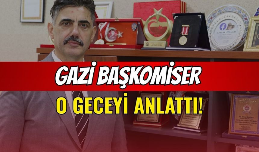 İzmit'te Görev Yapan Gazi Başkomiser O Geceyi Anlattı!