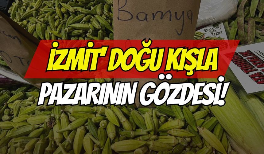 İşte İzmit Doğu Kışla Perşembe Pazarının En Pahalısı O Sebze