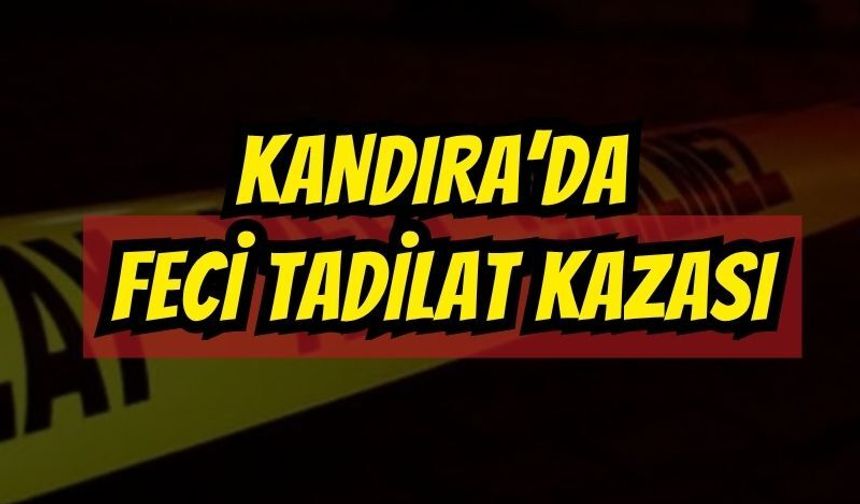 Kandıra’da feci tadilat kazası: Spiral makinesiyle canından oldu